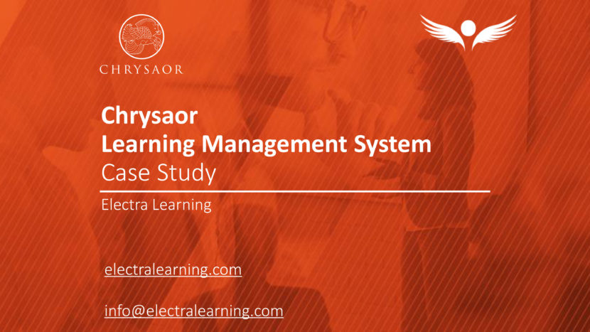 Chrysaor Learning Management System (LMS): Case Study